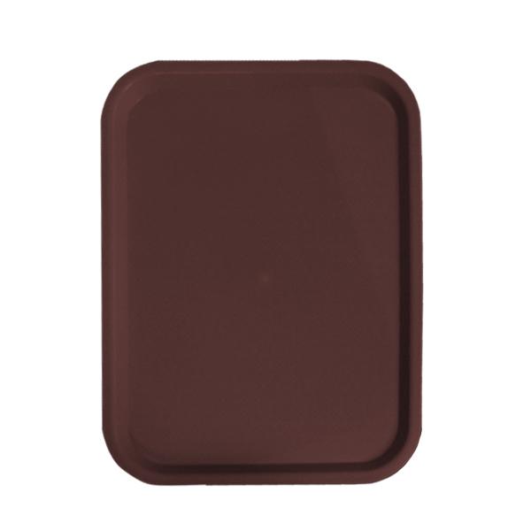 12" x 16" Brown Fast Food Tray